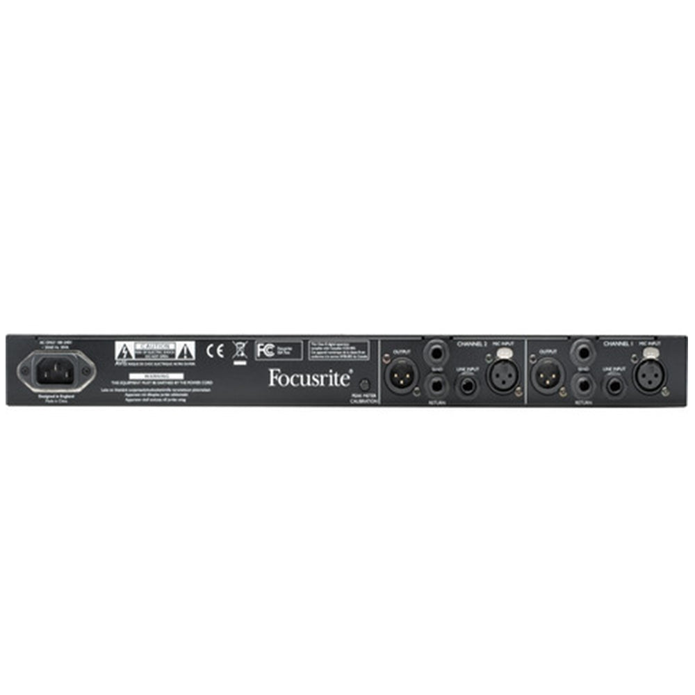 Focusrite ISA Two Dual Channel Pre-amp/DI 1U Rack mounting