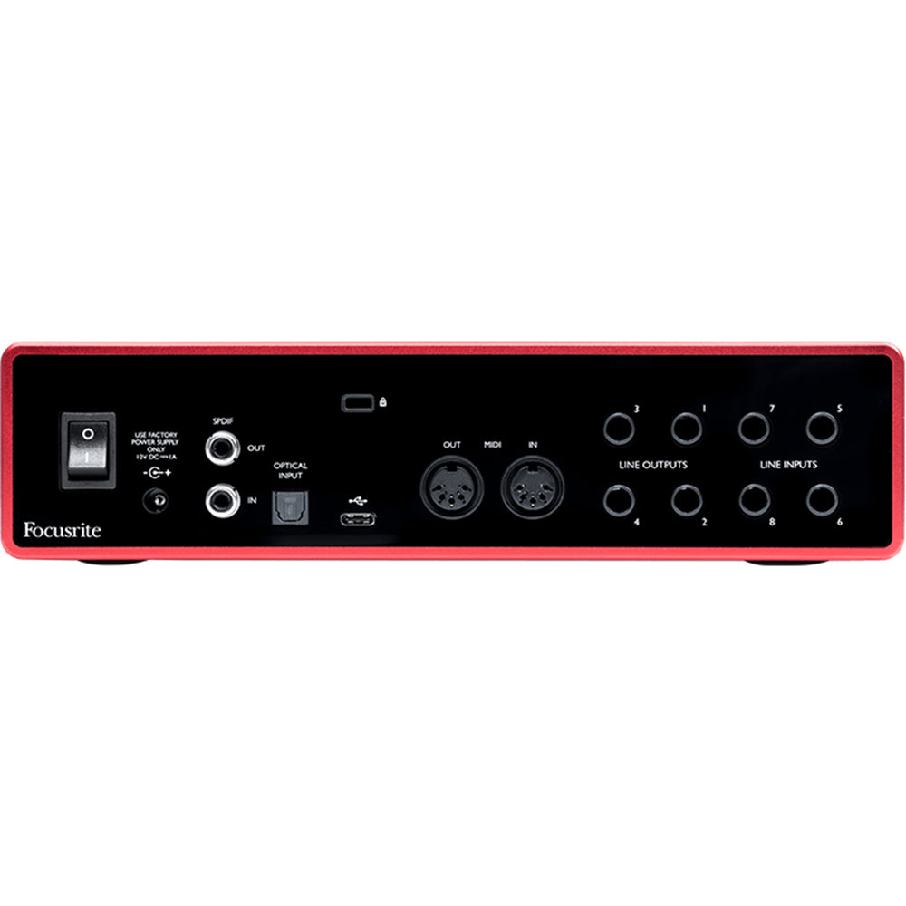 Focusrite Scarlett 18i8 (3rd Generation) USB Audio Interface