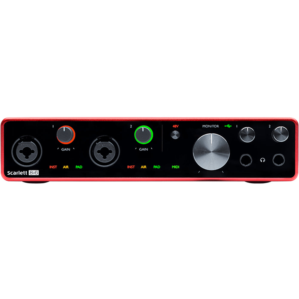 Focusrite Scarlett 8i6 (3rd Generation) USB Audio Interface