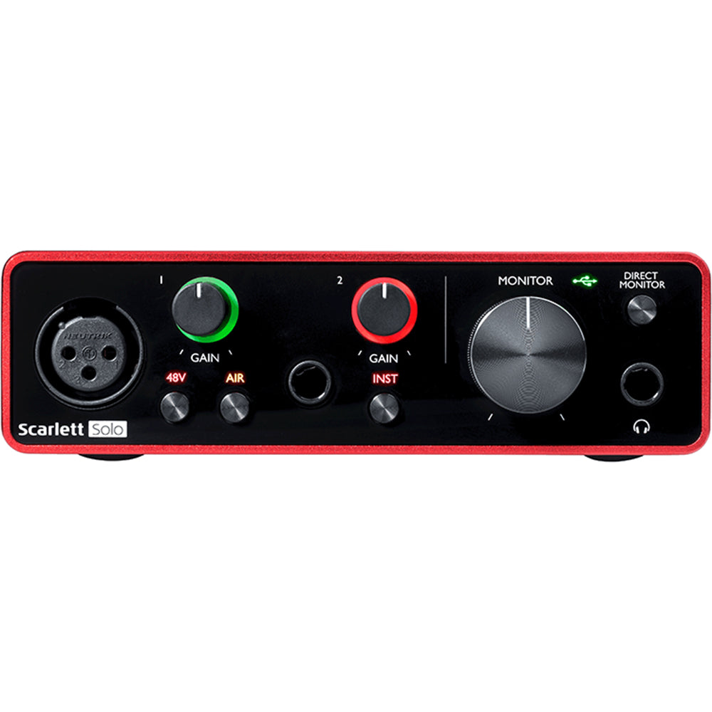 Focusrite Scarlett Solo (3rd Generation) USB Audio Interface