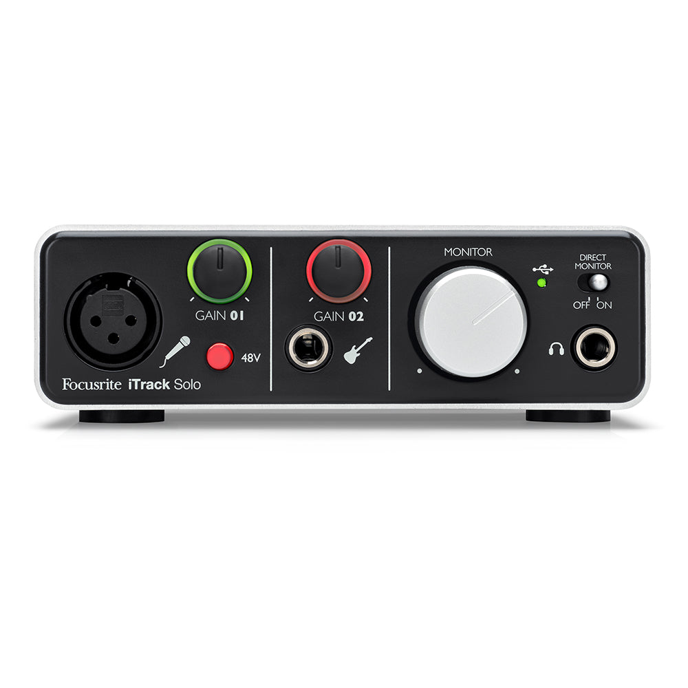 Focusrite iTrack Solo Audio Interface with Lightning Connector