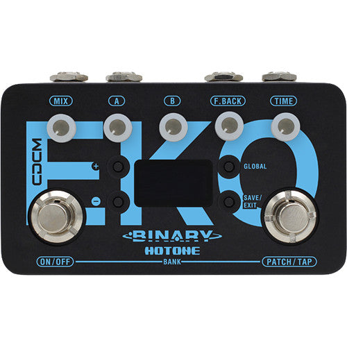Hotone Binary Eko Delay Guitar Effects Pedal