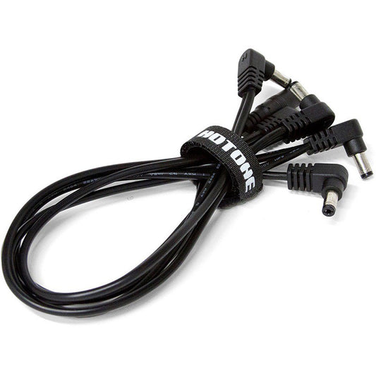Hotone Goldwire Series 5-Plug Angled Head DC Power Cable Extension