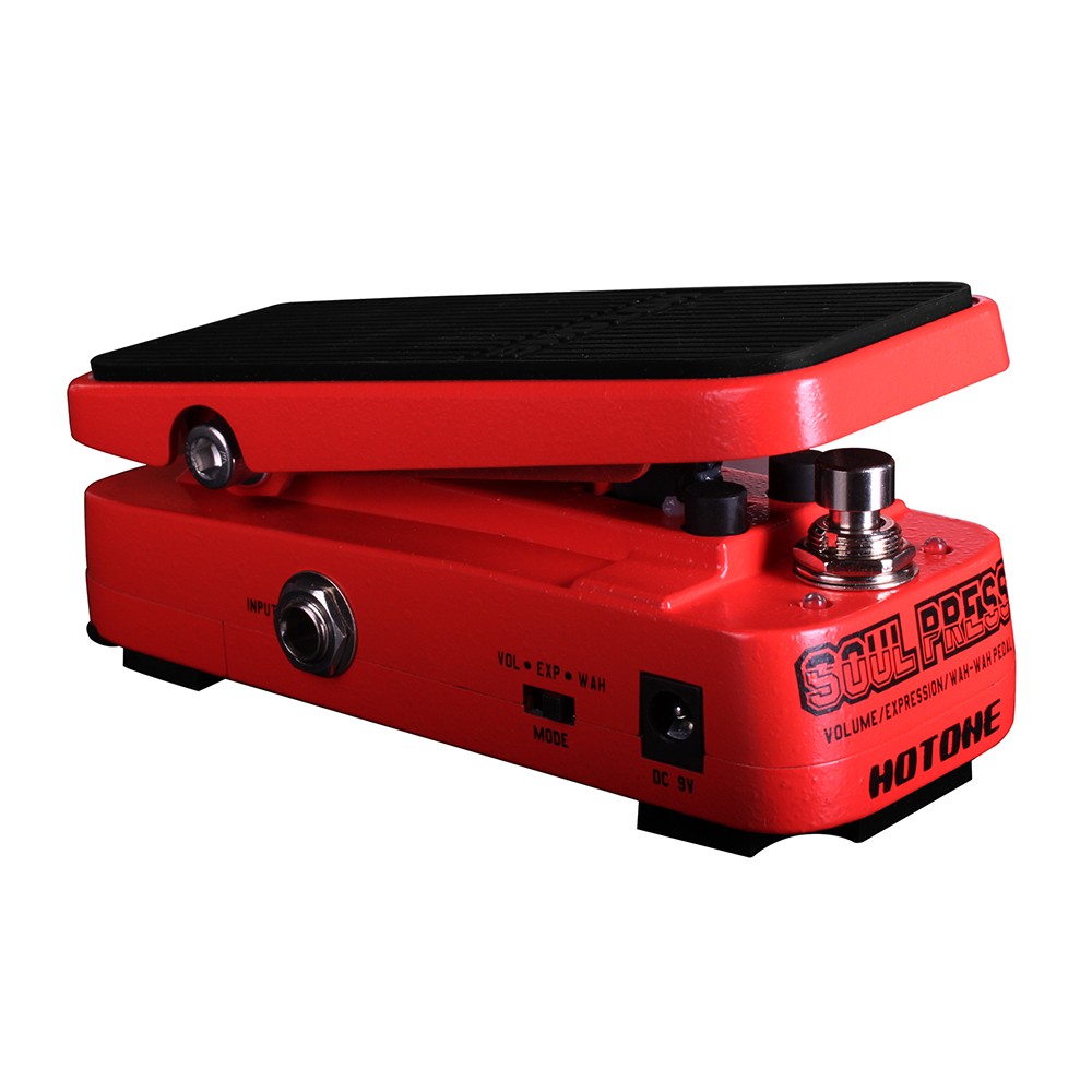 Hotone Soul Press Mini Volume / Expression / Wah Guitar Effects Pedal