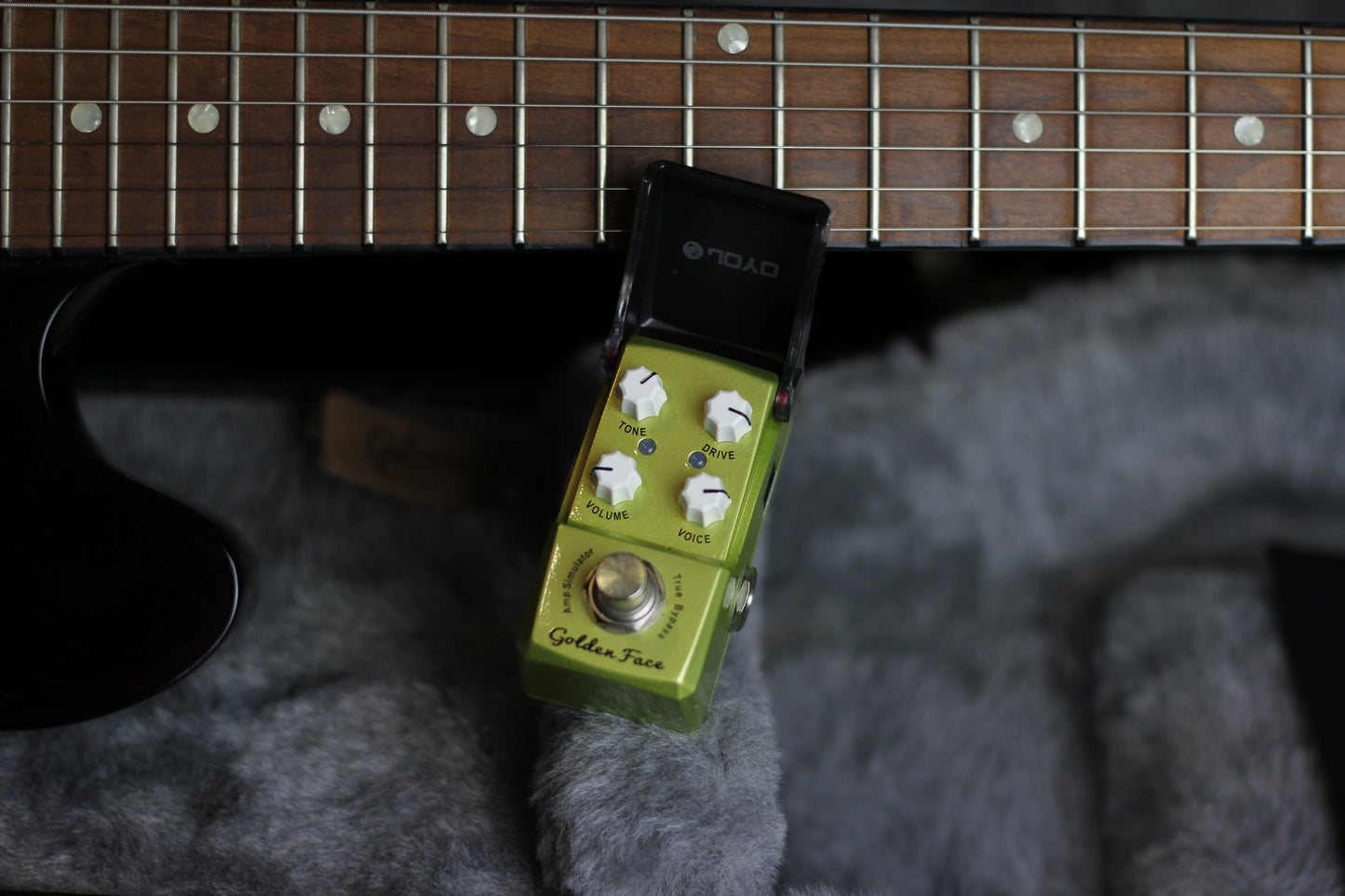 Joyo Ironman JF-308 Golden Face Amp Simulator Mini Pedal Effect