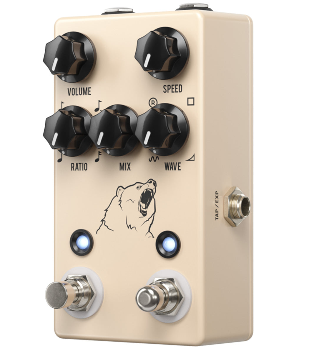 JHS Kodiak Analog Tremolo Guitar Effects Pedal w/Tap Tempo