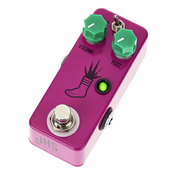 JHS Mini Foot Fuzz V2 Silcon Fuzz Guitar Effects Pedal