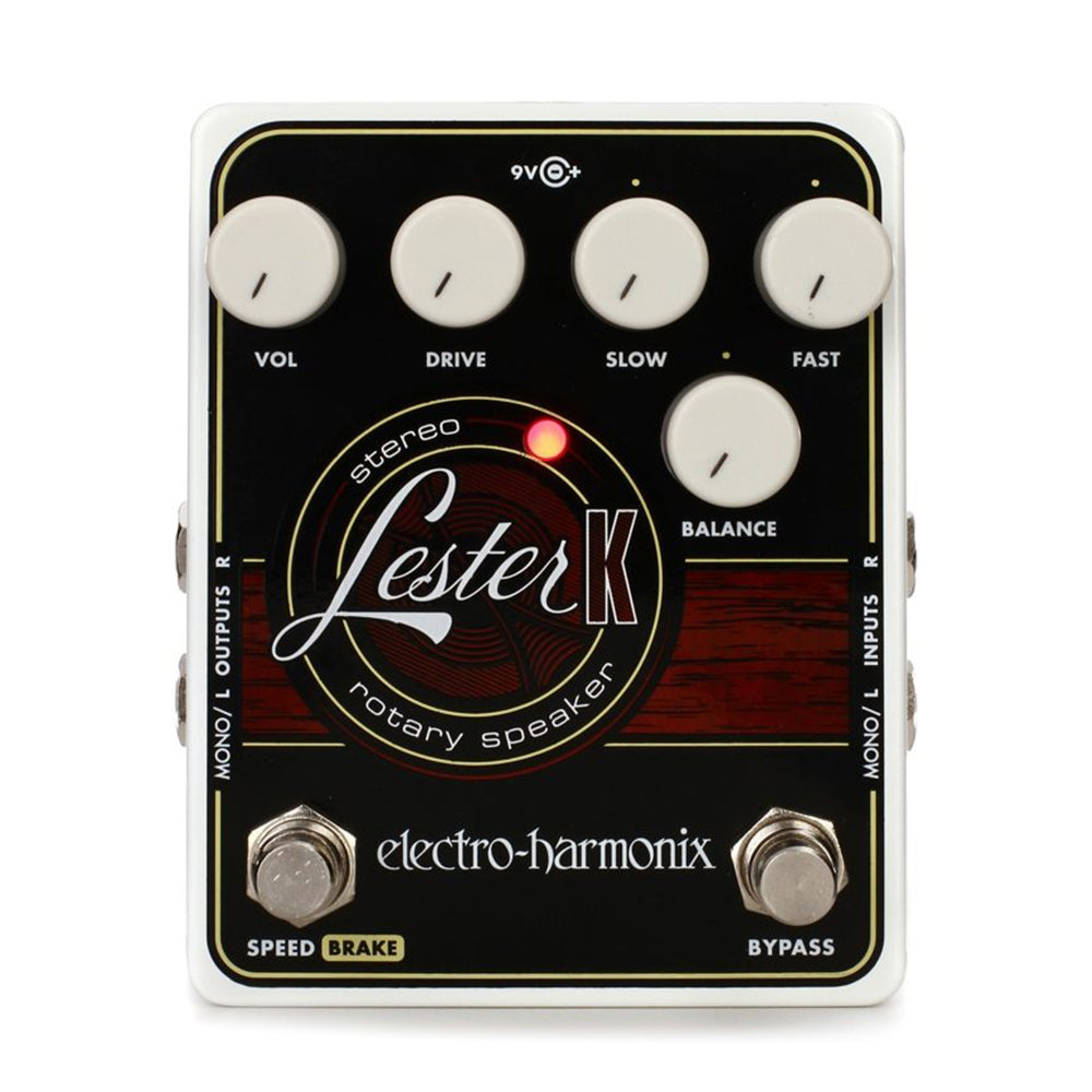 Electro-Harmonix Lester K Stereo Rotary Speaker Guitar Effects Pedal