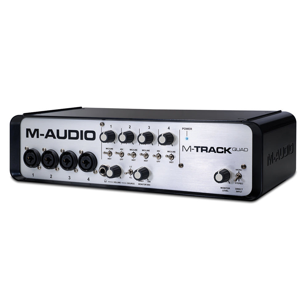 M-Audio M-Track Quad 4 In/Out with Insert USB Audio Interface
