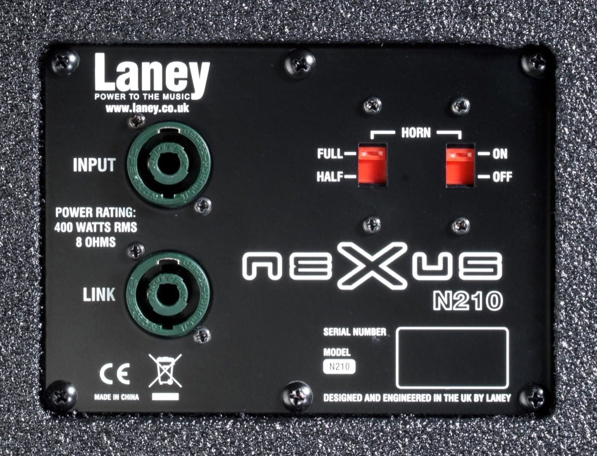 LANEY NEXUS N210 BASS AMPLIFIER CABINET