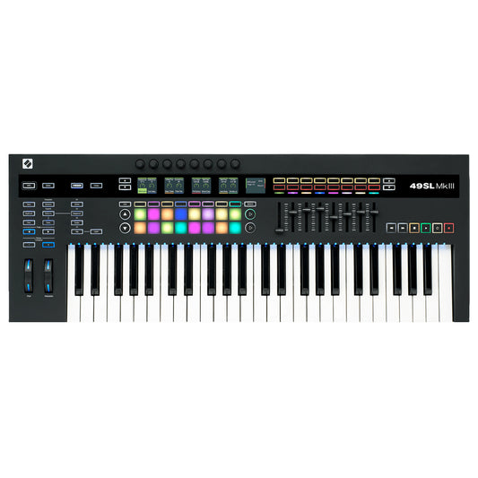 Novation 49SL MkIII 49-key Keyboard Controller with 8-track Sequencer