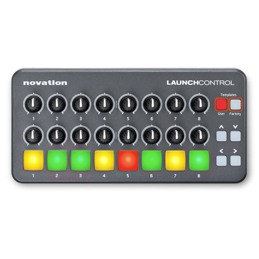 Novation Launch Control With 8 x Multicolor Backlit Buttons and 16 x Knobs
