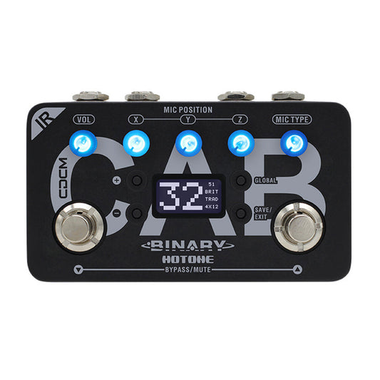 Hotone Binary IR Cab Simulator Guitar Effects Pedal
