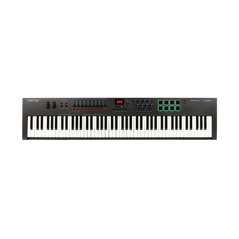 Nektar Impact LX88+ 88 Key Velocity Sensitive Semi Weighted Keyboard Controller