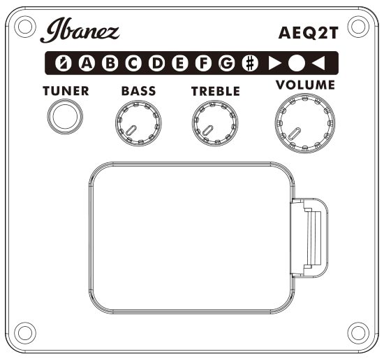 Ibanez PF10CE Standard, Open Pore Natural