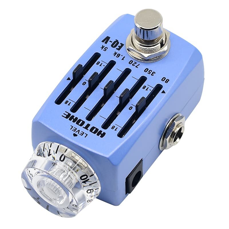 Hotone Skyline Series EQ-V Analog 5-Band Equalizer Guitar Effects Pedal