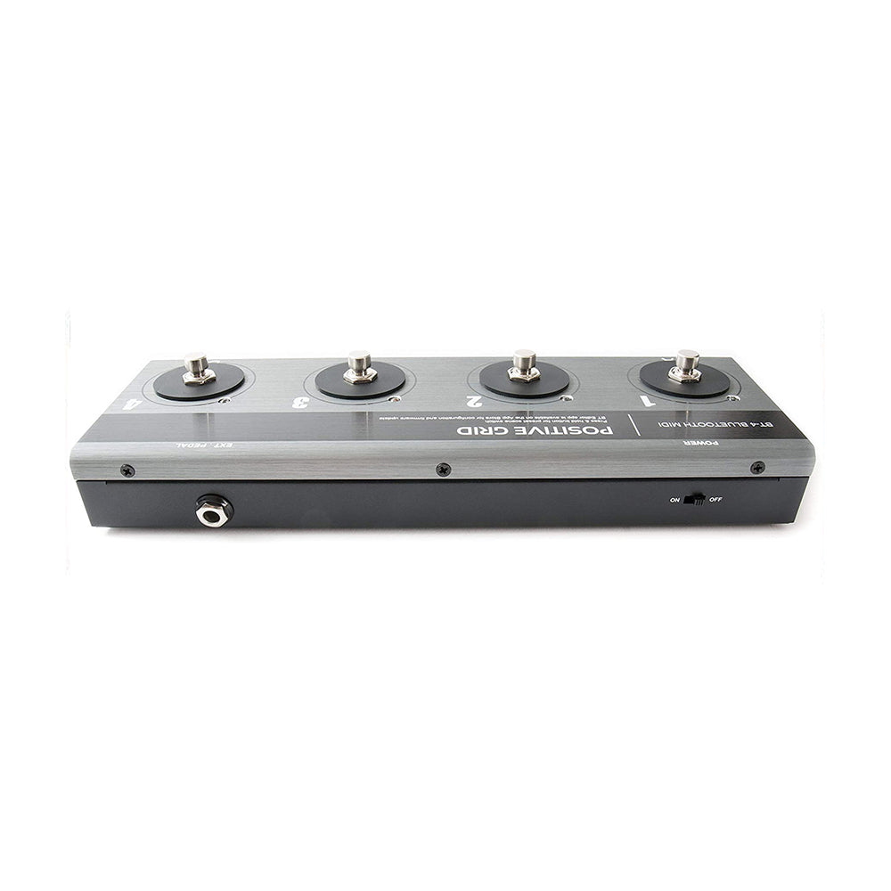 Positive Grid BT4 Bluetooth Midi Pedal, 4 Buttons
