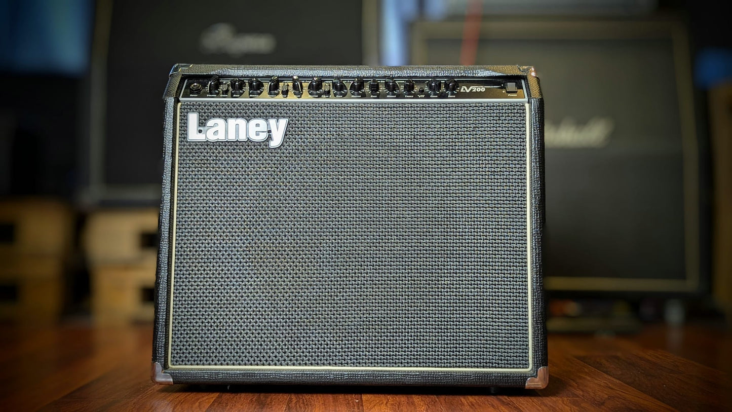 Laney LV200 65 Watt Hybrid Tube ECC83 Guitar Amp W/Footswitch (USED)