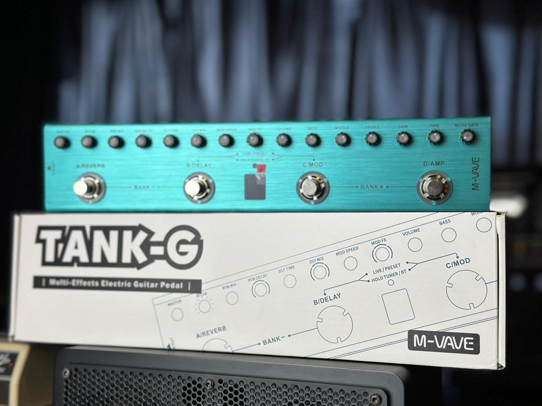 M-VAVE Tank-G Rechargeable Guitar Multi Effects Pedal