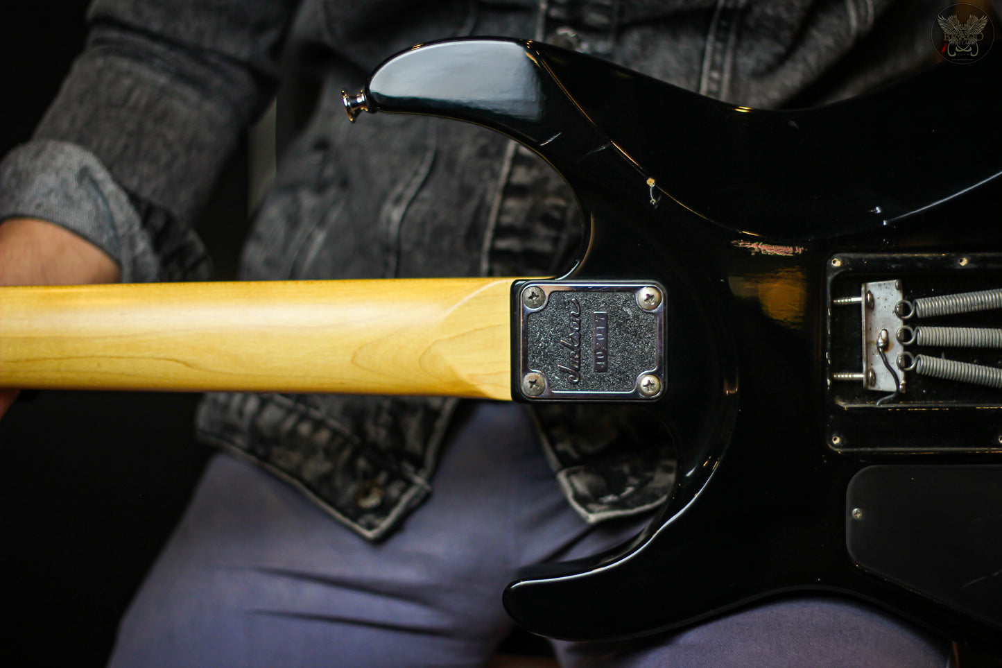 2005 JACKSON DK-2 BLACK HSS MADE IN JAPAN (USED)