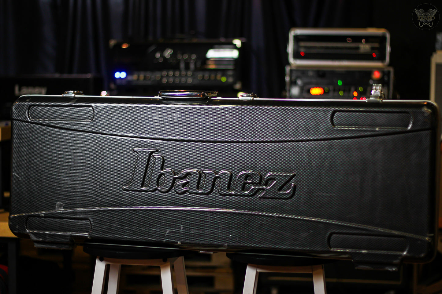 IBANEZ PREMIUM PGM80P-NT PAUL GILBERT SIGNATURE GUITAR W IBANEZ PREMIUM C/F HCASE MADE IN INDONESIA (USED)