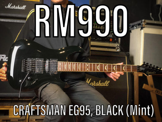 CRAFTSMAN EG95 ELECTRIC GUITAR (MINT)