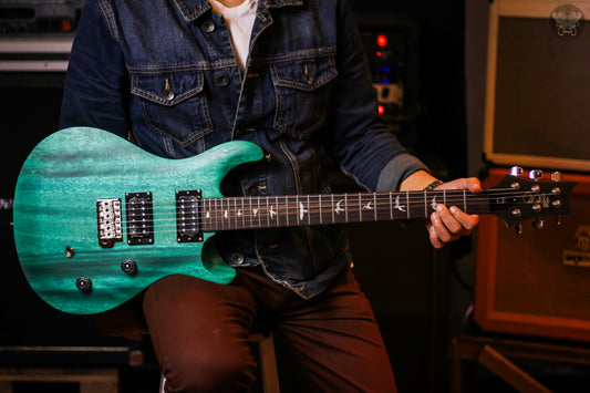 PRS SE CE 24 STANDARD SATIN TURQUOISE w PRS SE PREMIUM PADDED BAG (NEW)