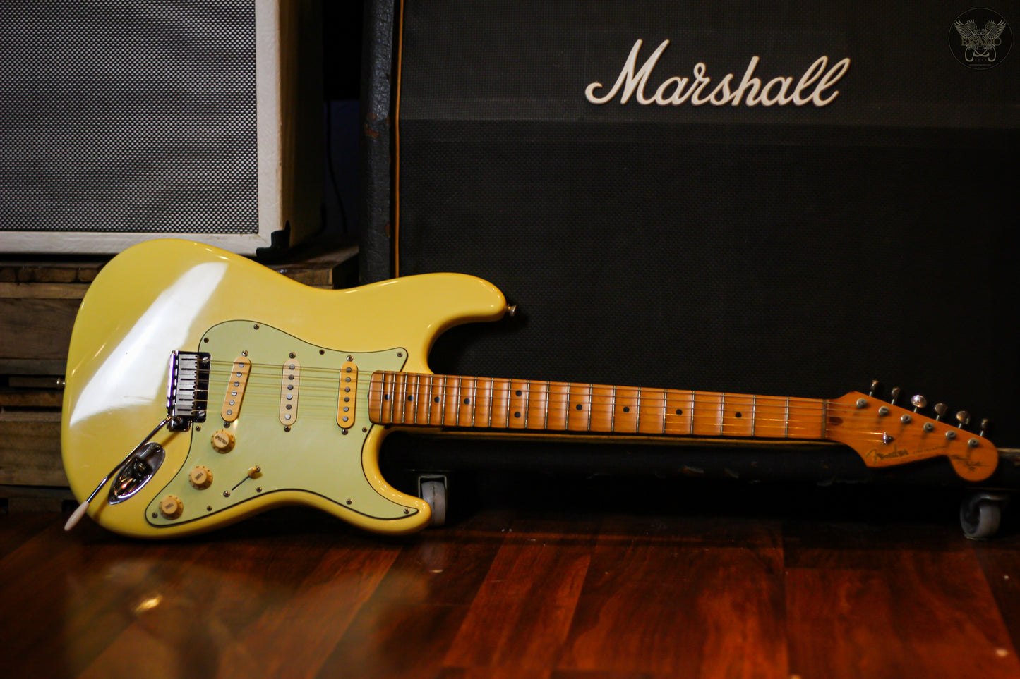 **RARE** 1989 FENDER USA YNGWIE MALMSTEEN STRATOCASTER-1ST SERIES YJM SIGNATURE GUITAR MADE IN USA (USED)