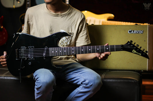**RARE** 1992/93 CHARVEL DK-060-SH BLACK MADE IN JAPAN (USED)