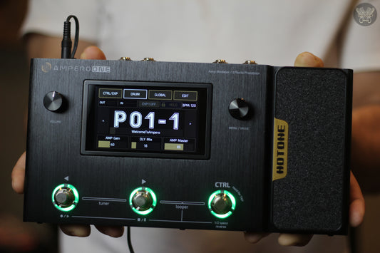 HOTONE AUDIO AMPERO ONE AMP MODELLER/MULTIEFFECTS PROCESSOR (NEW)