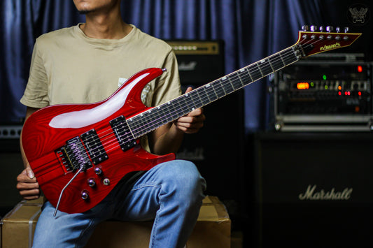 2000 EDWARDS E-HR-120D SEE THRU RED MADE IN JAPAN (USED)
