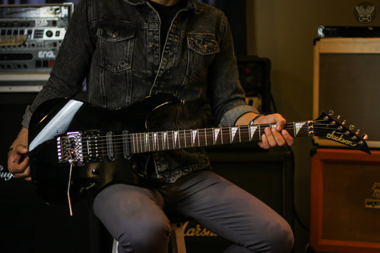 2005 JACKSON DK-2 BLACK HSS MADE IN JAPAN (USED)