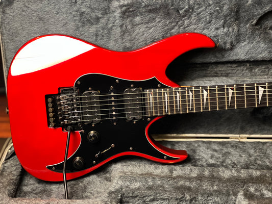 **SUPER RARE** 1991 HEARTFIELD BY FENDER TALON IV FROST RED w HEARTFIELD ORIGINAL CASE MADE IN JAPAN (USED)