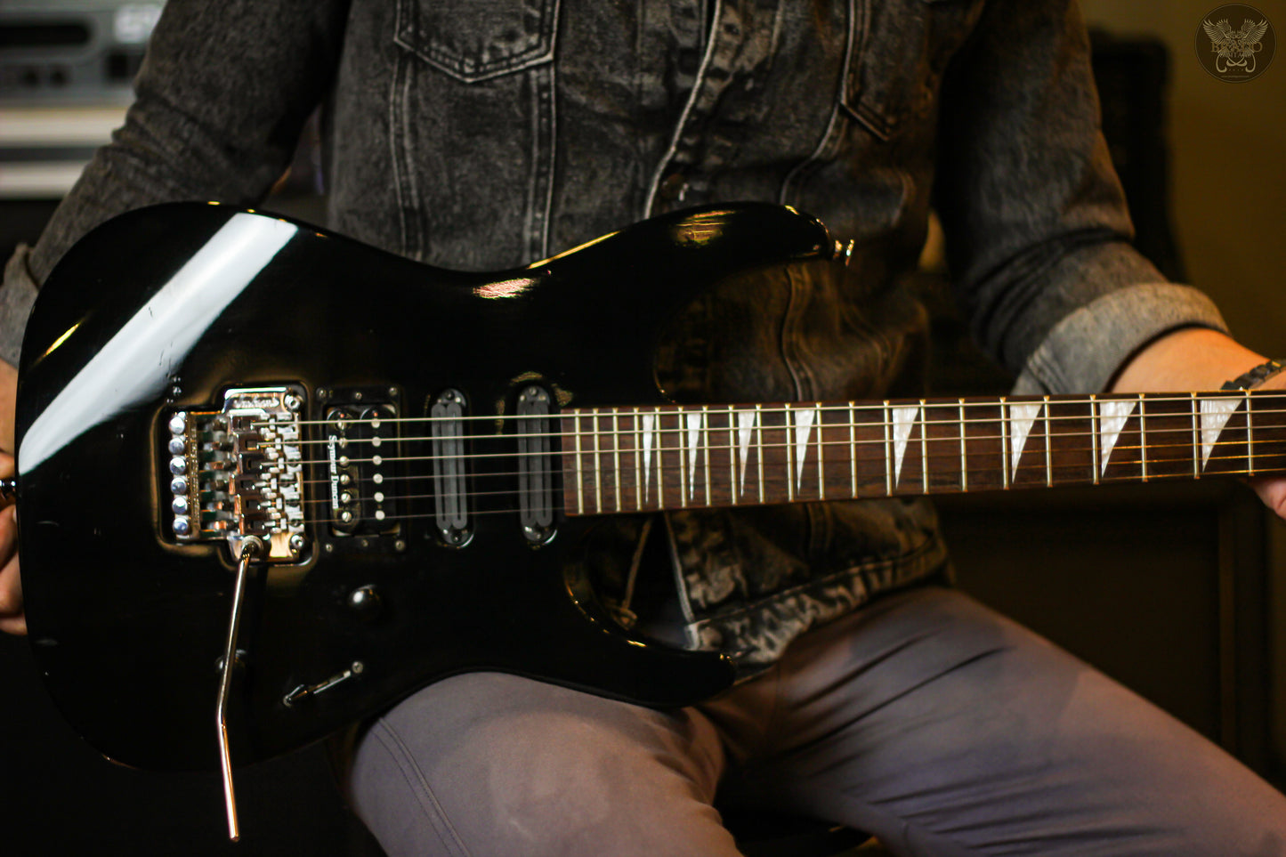 2005 JACKSON DK-2 BLACK HSS MADE IN JAPAN (USED)