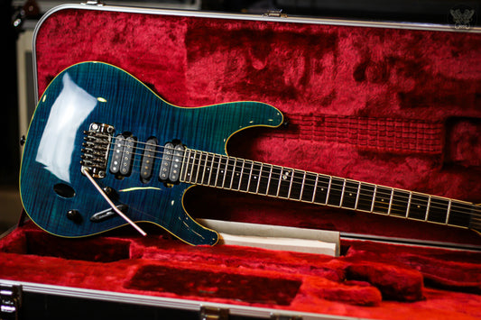 2009 IBANEZ PRESTIGE SV5470F w IBANEZ PRESTIGE OHSC MADE IN JAPAN (MINT)