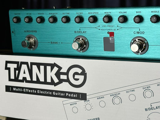 M-VAVE Tank-G Rechargeable Guitar Multi Effects Pedal