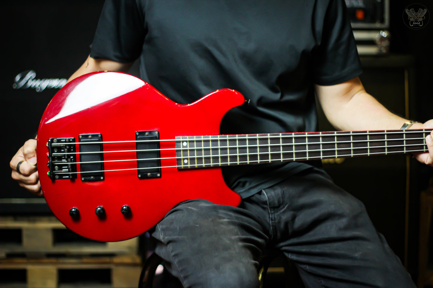 2000 EDWARDS E-J-78TV JUN ONOSE 'J' LUNA SEA SIGNATURE BASS MADE IN JAPAN (USED)