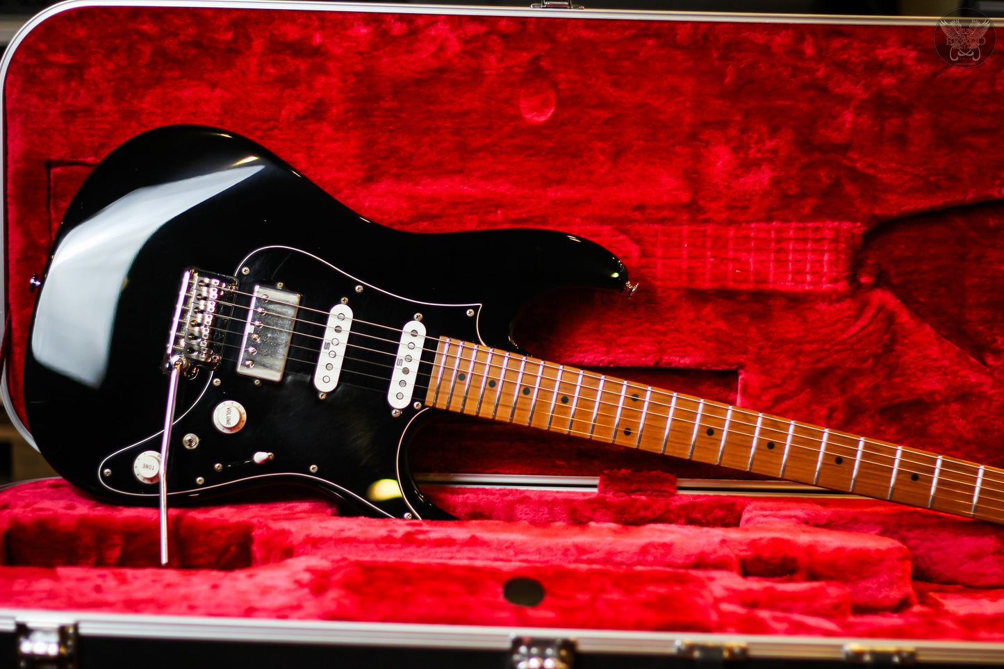 2021 IBANEZ PRESTIGE AZ2204B BLACK w OHCS MADE IN JAPAN (USED)