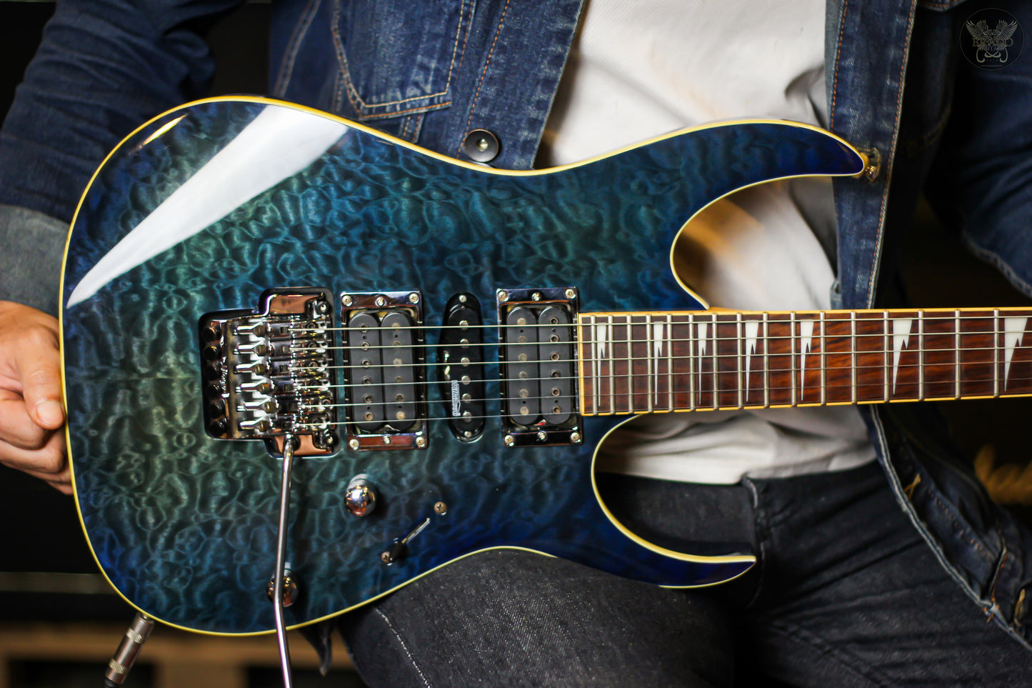*RARE* 2006 IBANEZ RG 4EX 1 BRIGHT BLUE MADE IN INDONESIA (USED)