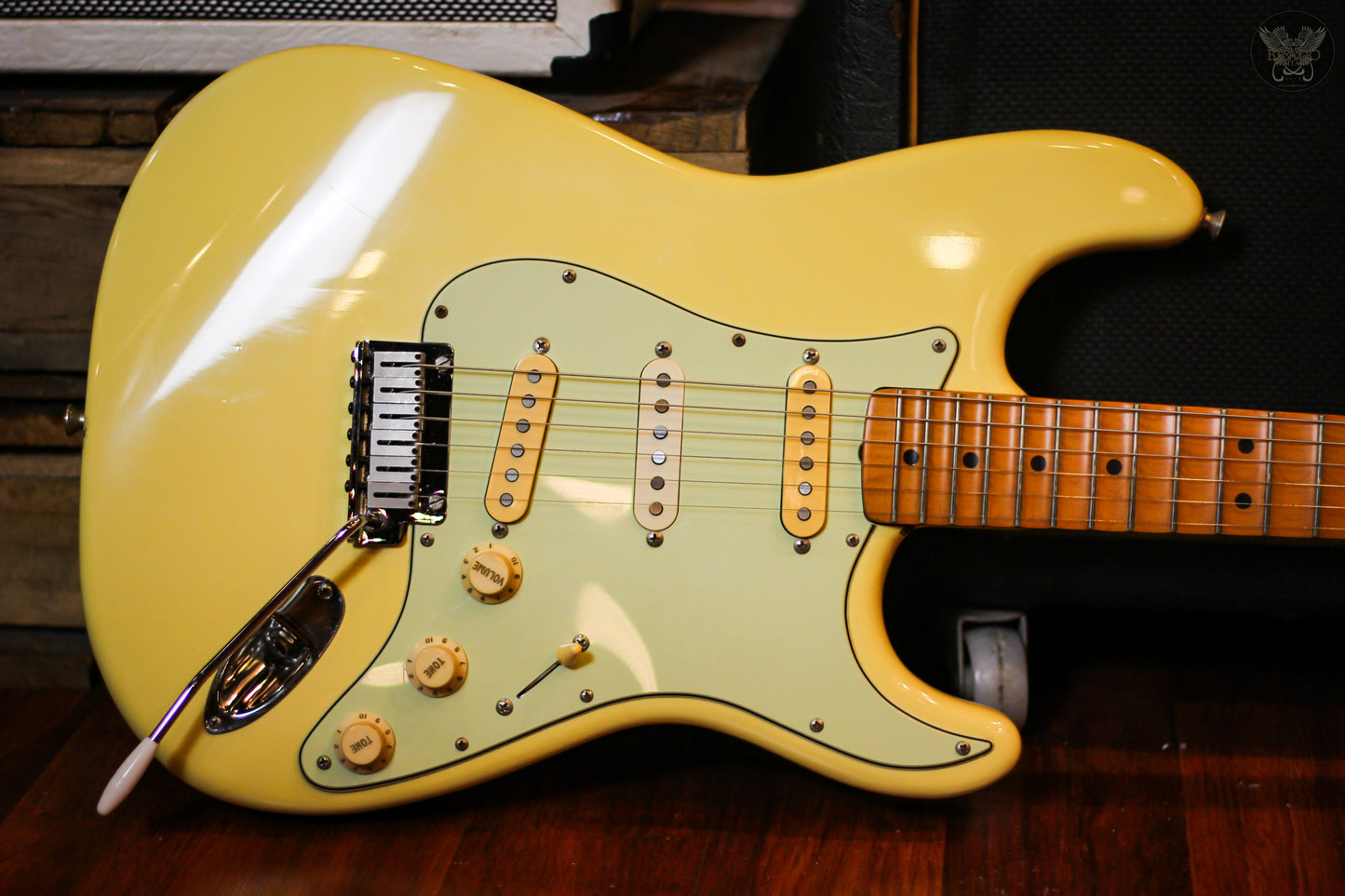 **RARE** 1989 FENDER USA YNGWIE MALMSTEEN STRATOCASTER-1ST SERIES YJM SIGNATURE GUITAR MADE IN USA (USED)