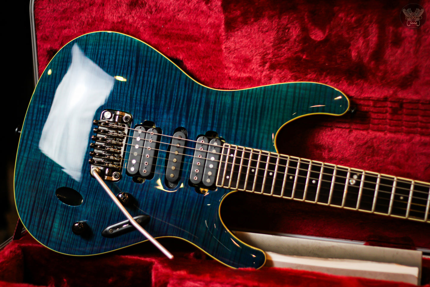 2009 IBANEZ PRESTIGE SV5470F w IBANEZ PRESTIGE OHSC MADE IN JAPAN (MINT)