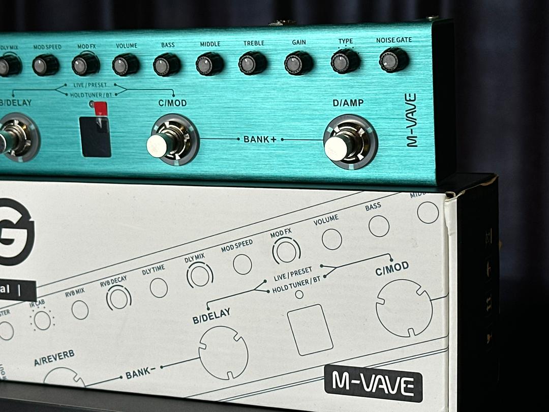 M-VAVE Tank-G Rechargeable Guitar Multi Effects Pedal