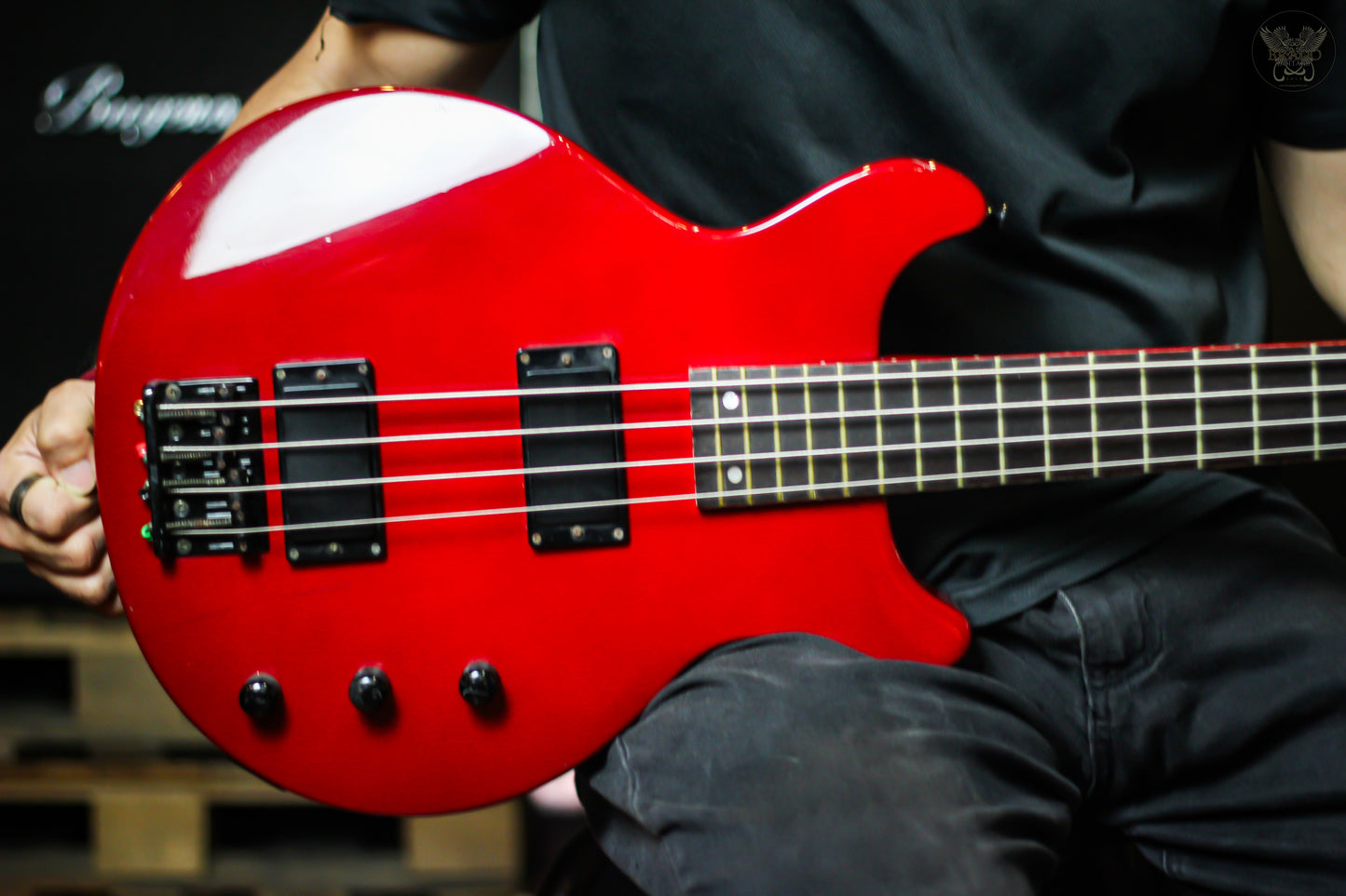 2000 EDWARDS E-J-78TV JUN ONOSE 'J' LUNA SEA SIGNATURE BASS MADE IN JAPAN (USED)