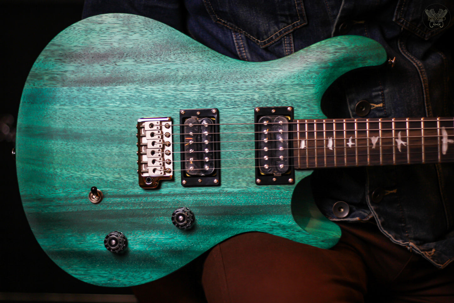 PRS SE CE 24 STANDARD SATIN TURQUOISE w PRS SE PREMIUM PADDED BAG (NEW)