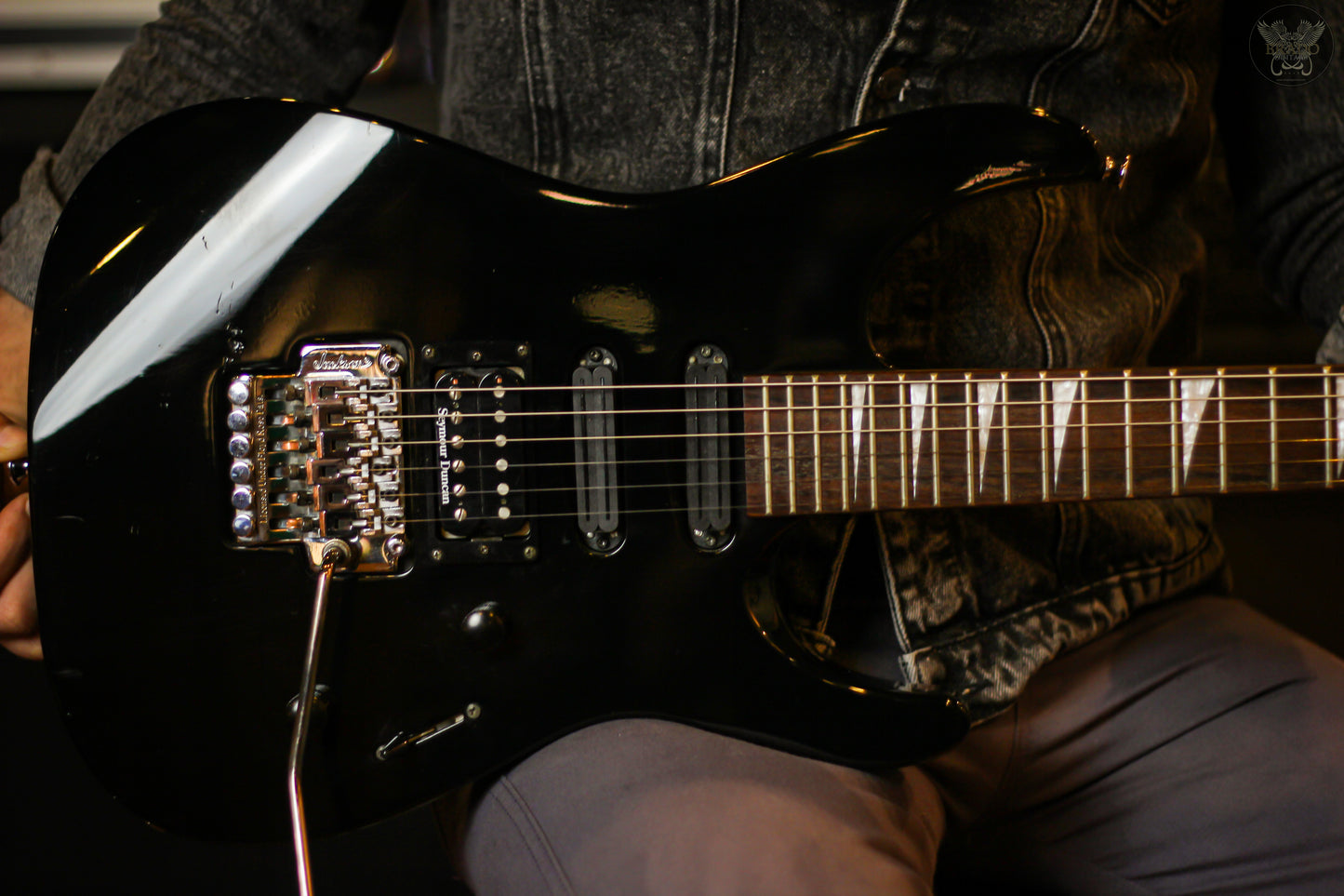 2005 JACKSON DK-2 BLACK HSS MADE IN JAPAN (USED)