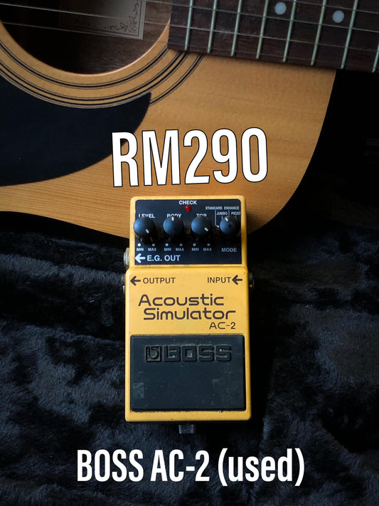 BOSS AC-2 Acoustic Simulator (used)