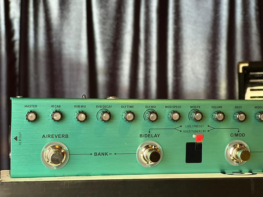 M-VAVE Tank-G Rechargeable Guitar Multi Effects Pedal