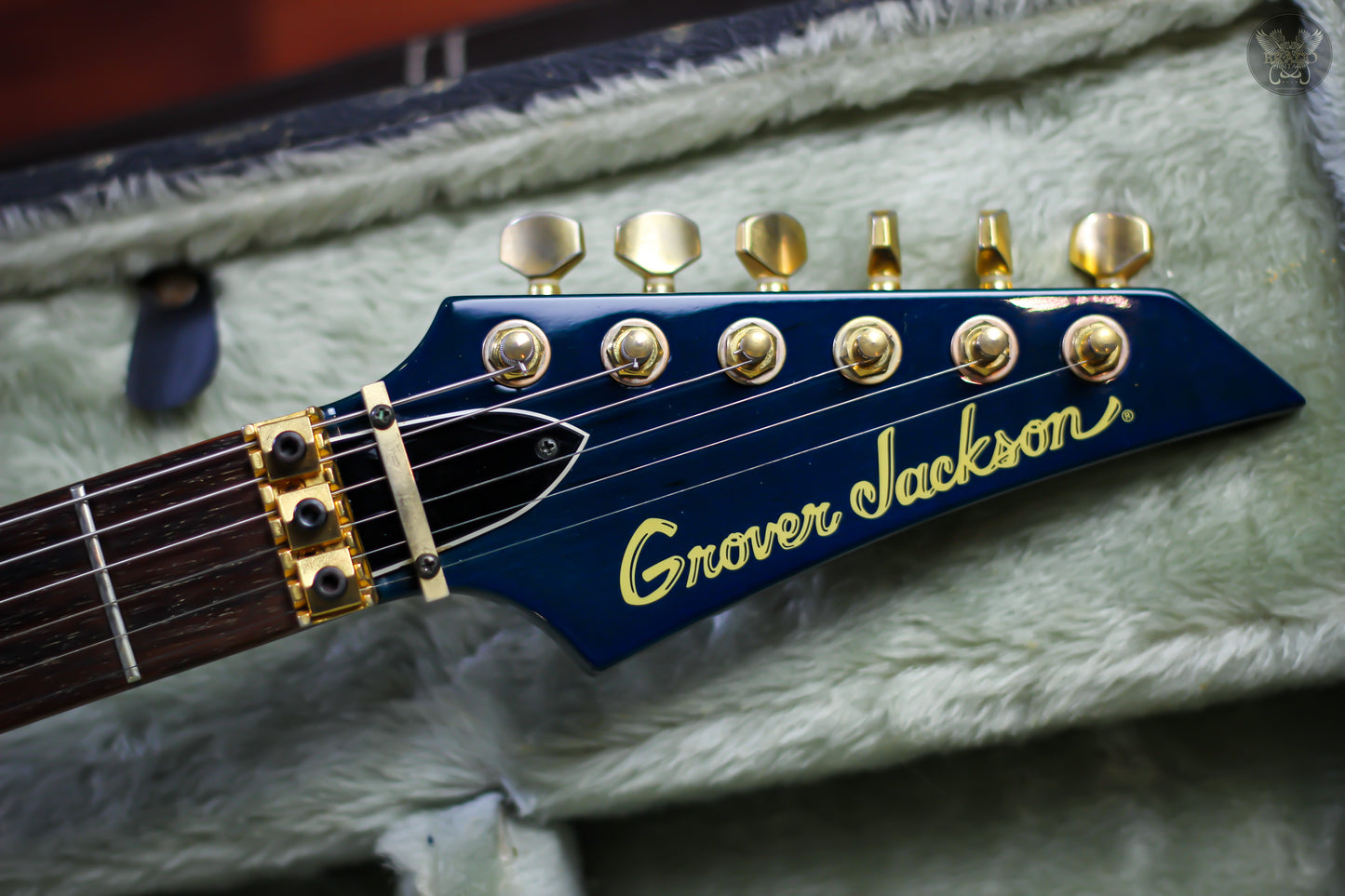 **RARE** 1990 GROVER JACKSON SOLOIST SSH TRANS BLUE MADE IN JAPAN (USED)