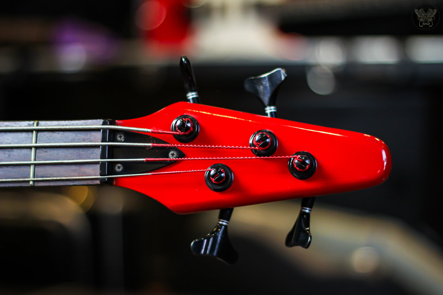 **RARE** 90's BENTLY SERIES 10 P-BASS RED MADE IN KOREA (USED)