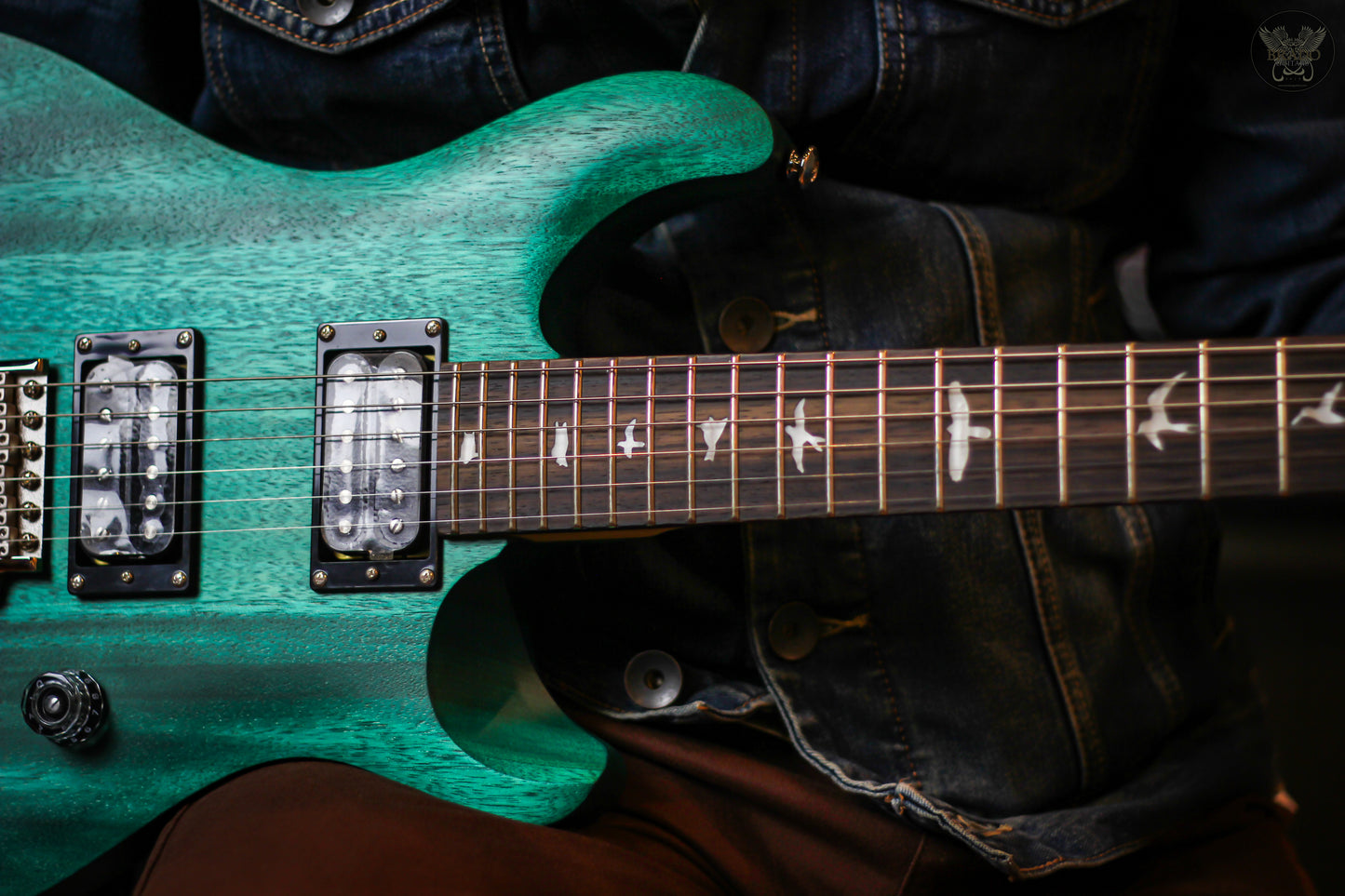 PRS SE CE 24 STANDARD SATIN TURQUOISE w PRS SE PREMIUM PADDED BAG (NEW)